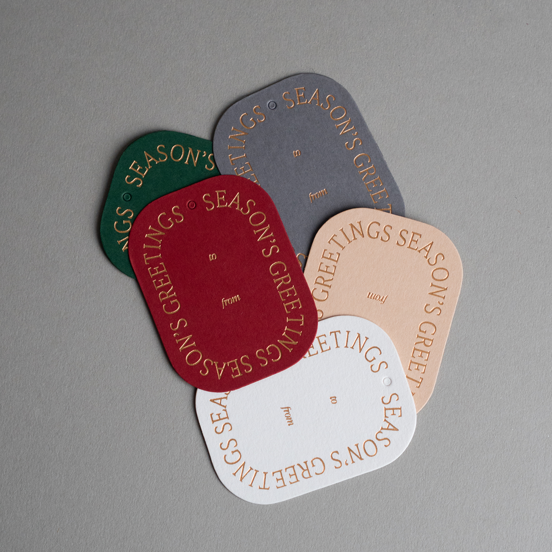 Gift Tag Season's Greetings