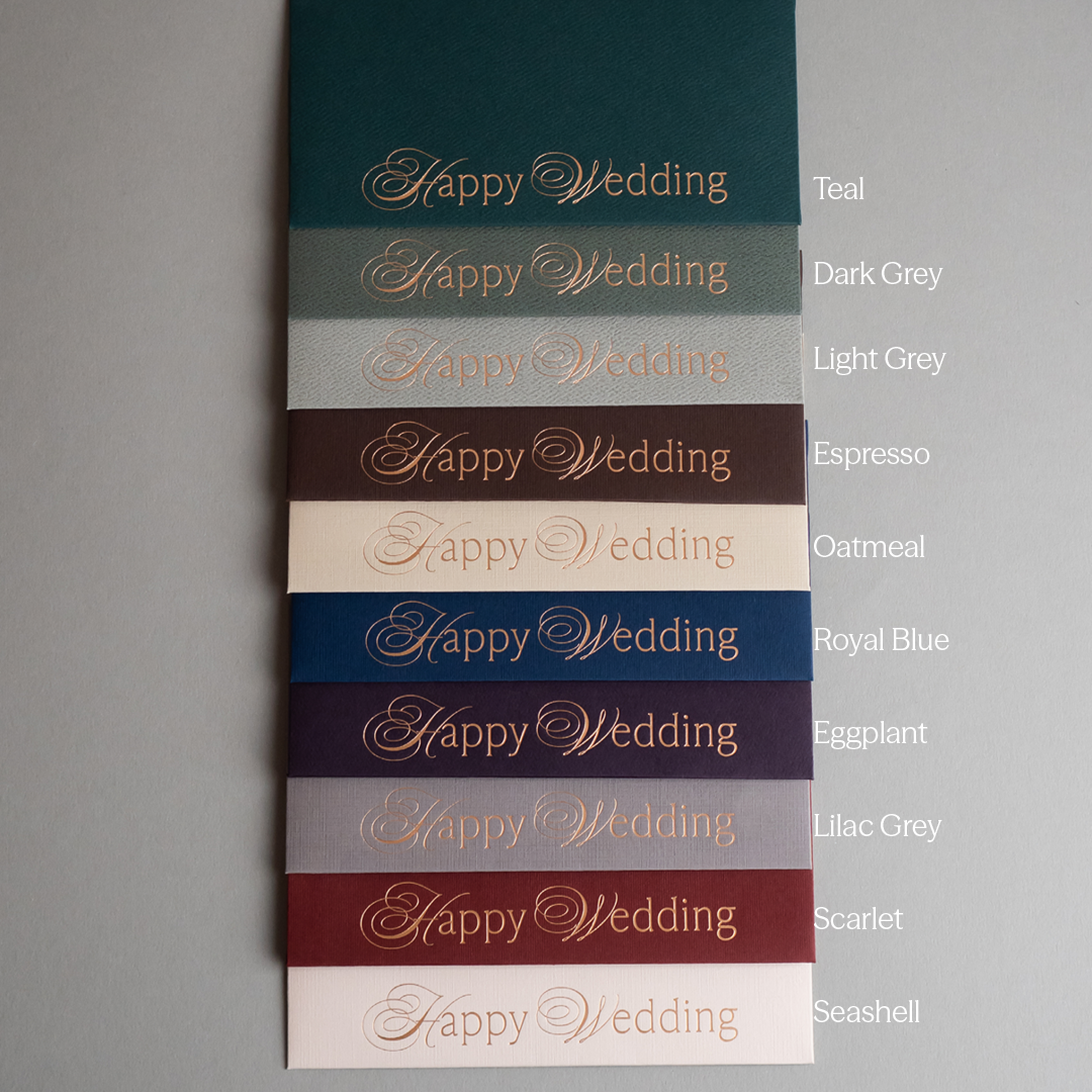Money Envelope Happy Wedding